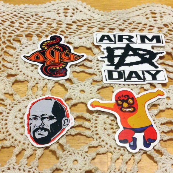 WWE Wrestling Stickers - Decals WrestleMania - Picture 3 of 5
